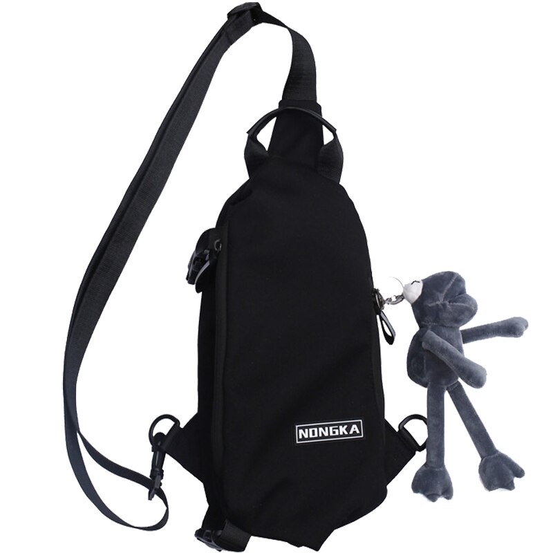 Original Brand Chest Bag Girls Sports Satchel Ins Japanese Brand Messenger Bag Simple Casual Couple Shoulder Bag