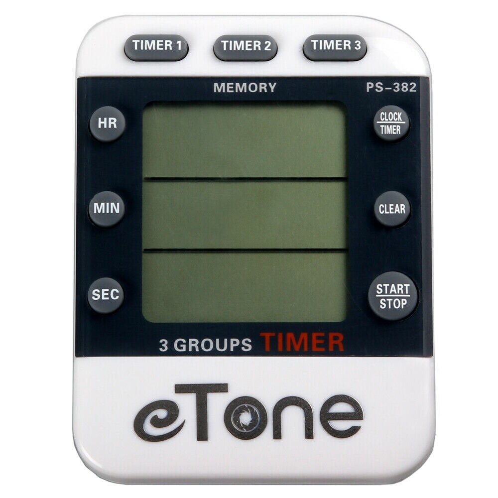 eTone 3 Channel Triple Darkroom Timer Counter Film Developing Countdown Clock