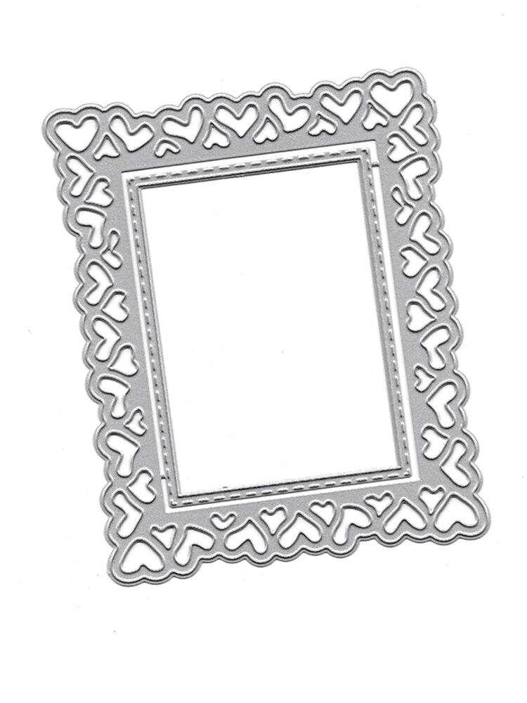 Cadre Photo B noël matrices Scrapbooking nouveautés métal découpe matrices Alinacrafts magasin noël nidification matrices Fustelle