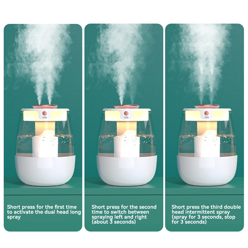 Xiaomi Luftbefeuchter Typec Tragbare Schreibtisch Schlafzimmer Luftbefeuchter Große sprühen Digital Anzeige Lichter Aromatherapie Maschine Zerstäuber