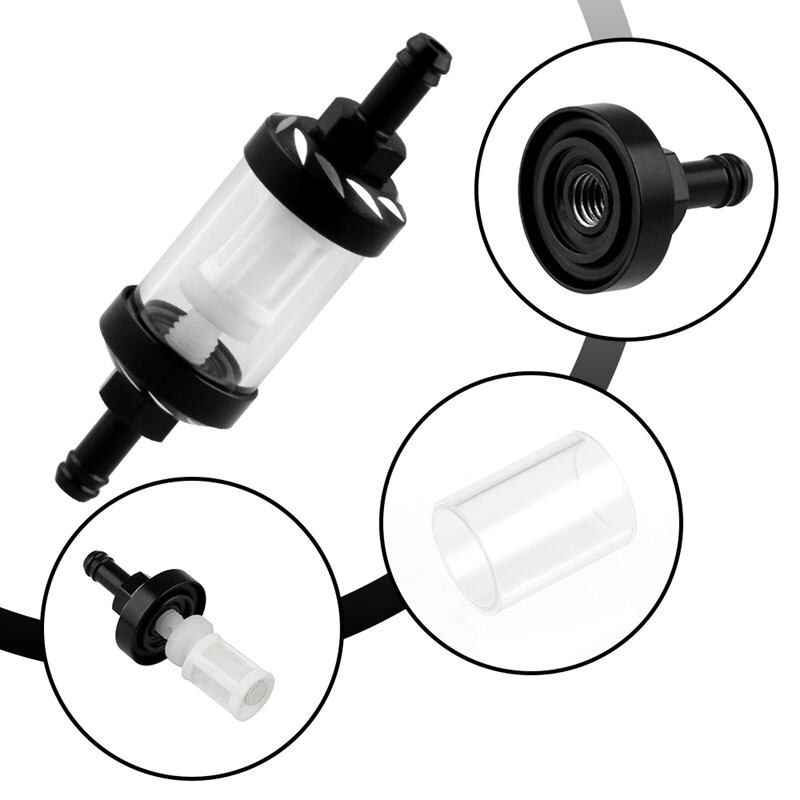 CNC universel gaz mazout filtres 8mm filtre à huile moto accessoires pour vtt saleté Pit Bike Automobile Motocross