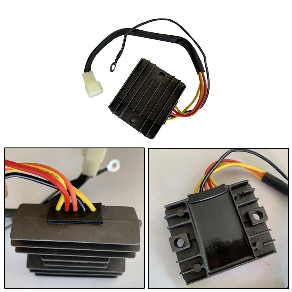 Perfeclan-rectificador regulador de voltaje para motocicleta, rectificador regulador de 12V para Suzuki GN125