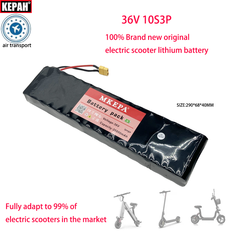 10S3P 36V 42V 20Ah elektryczny skuter rowerowy akumulator litowy wielokrotnego ładowania, dla Kugoo S2 / S3 / S4 / M2, akcesoria, z BMS