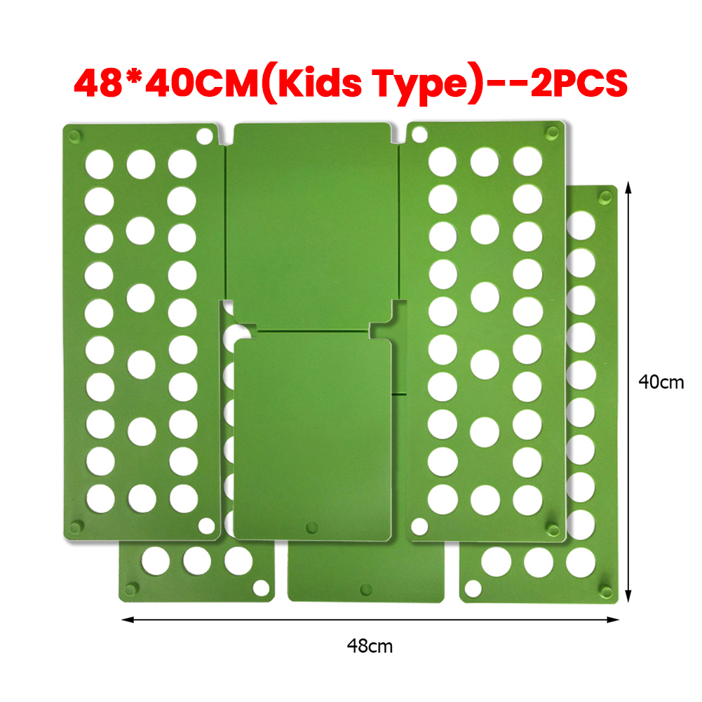 Plastic Clothes Folding Board Easy and Fast Kids Laundry Folder Shirt Folding Board Home Storage Tool for Kid Children Adults: plum