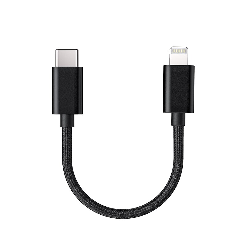 FiiO-Cable de datos LT-LT1 Lightning a USB, conector tipo C para conectar dispositivos iOS con USB-C DAC / AMP