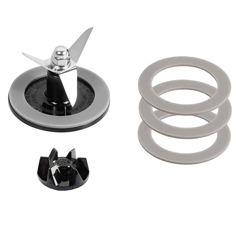 Vervangende Onderdelen Blender Blade Vergadering Met 3 Pcs Blender Pakkingen, Vervangende Onderdelen Voor Cuisinart CBT-500,SB5600,CB600