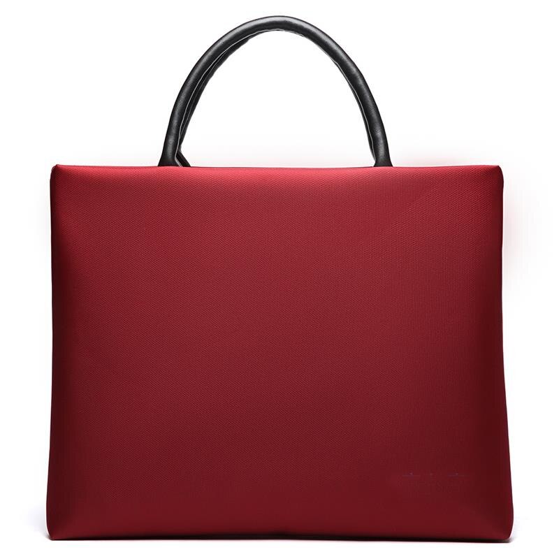 Sac à main Oxford pour femmes et hommes, sac à main de bureau de 14 pouces de bonne: Wine Red