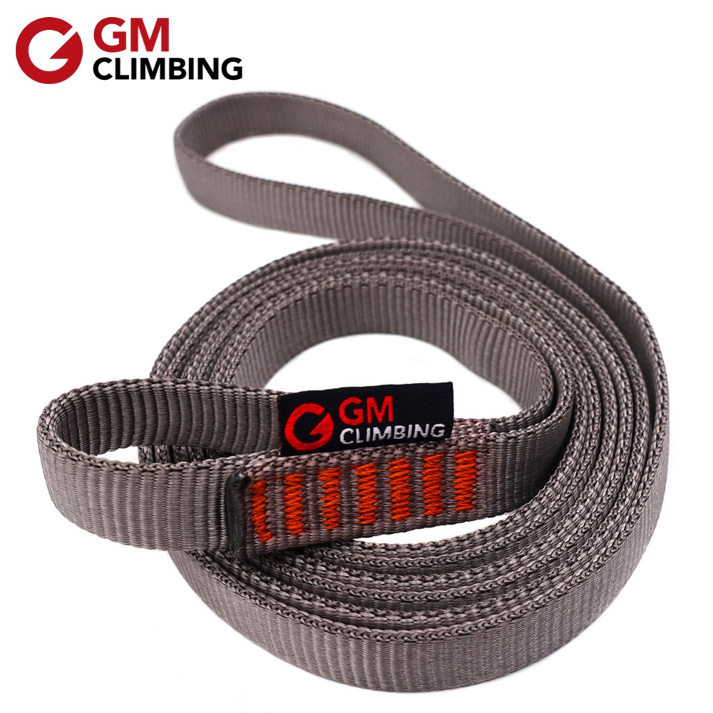 3pcs Climbing Sling 22kN Nylon Bearing Strap Reinforce Rope Belt CE / UIAA 30cm / 60cm / 120cm Arborist Rappelling