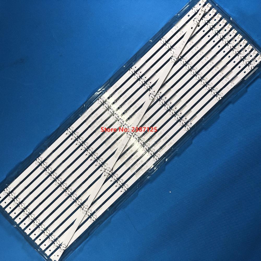 De retroiluminación Led 7 lámpara para LG Innotek 17Y 43inch-A-Type 43UJ6300 43UJ6307 43UJ634V 43LJ594V HC430DUN SSC_43LJ61_FHD 43UJ630V