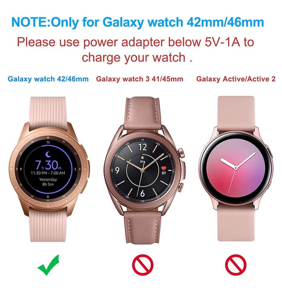 Fivetech Smart Uhr Ladegerät Dock Stehen für Samsung Getriebe S3 S2 Galaxy Uhr S2 S3 46mm 42mm Wireless schnelle Lade Halterung