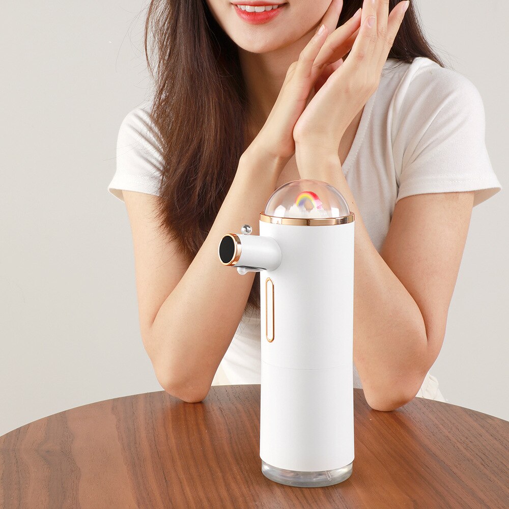 Automatische Foam Zeepdispenser D32 Regenboog Inductie Opladen Intelligente Wassen Mobiele Telefoon Home Improvement Accessoires Gereedschap