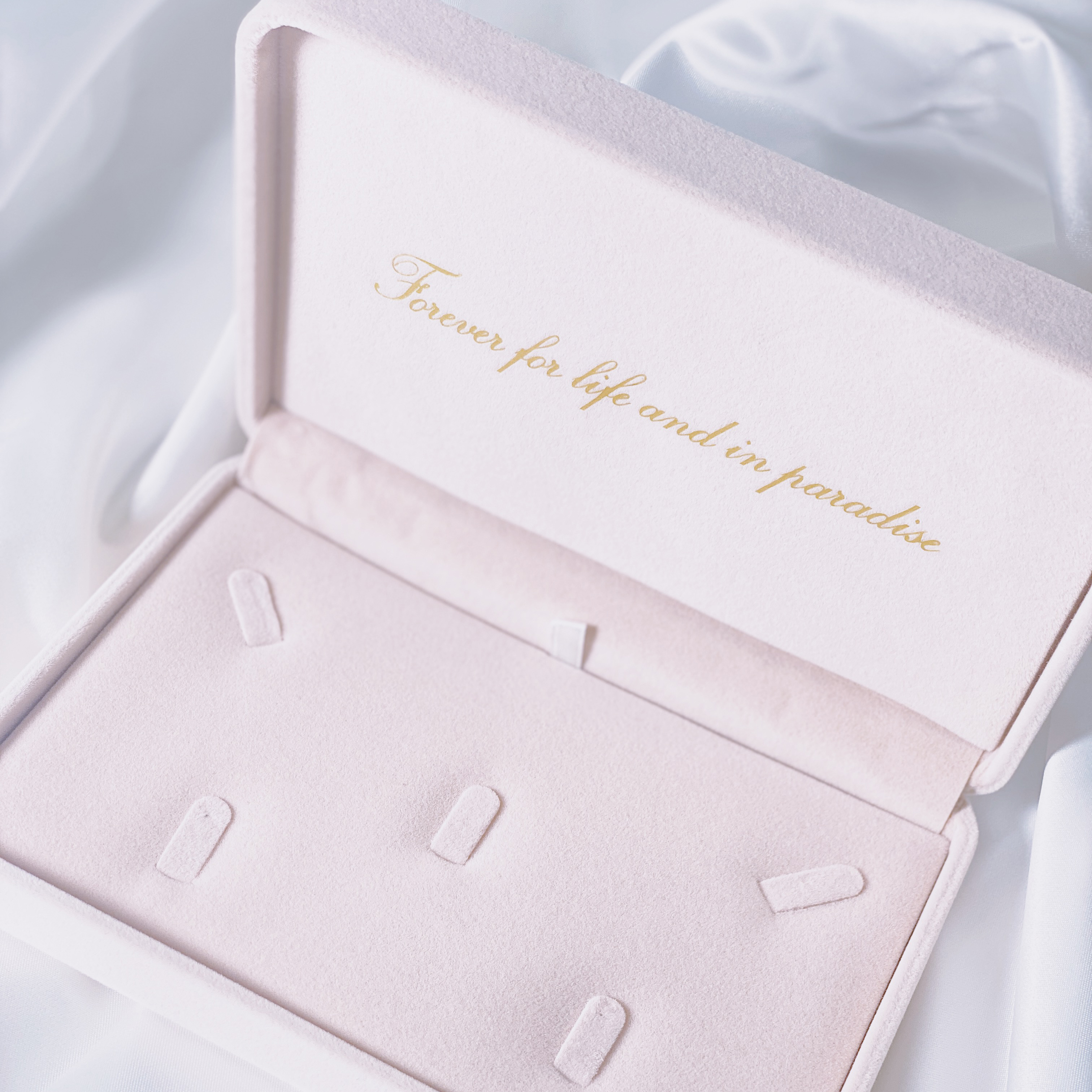 Custom Flanellen Sieraden Doos Ketting Ring Earring Nail Armband Sieraden Doos Boxs Voor Bruid Bruidsmeisje Bruiloft Sieraden Doos