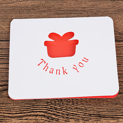 10pcs Hollowed out animal greeting Card wish card envelope For DIY Festival Greet Cards Stationery Supplies: Thank You