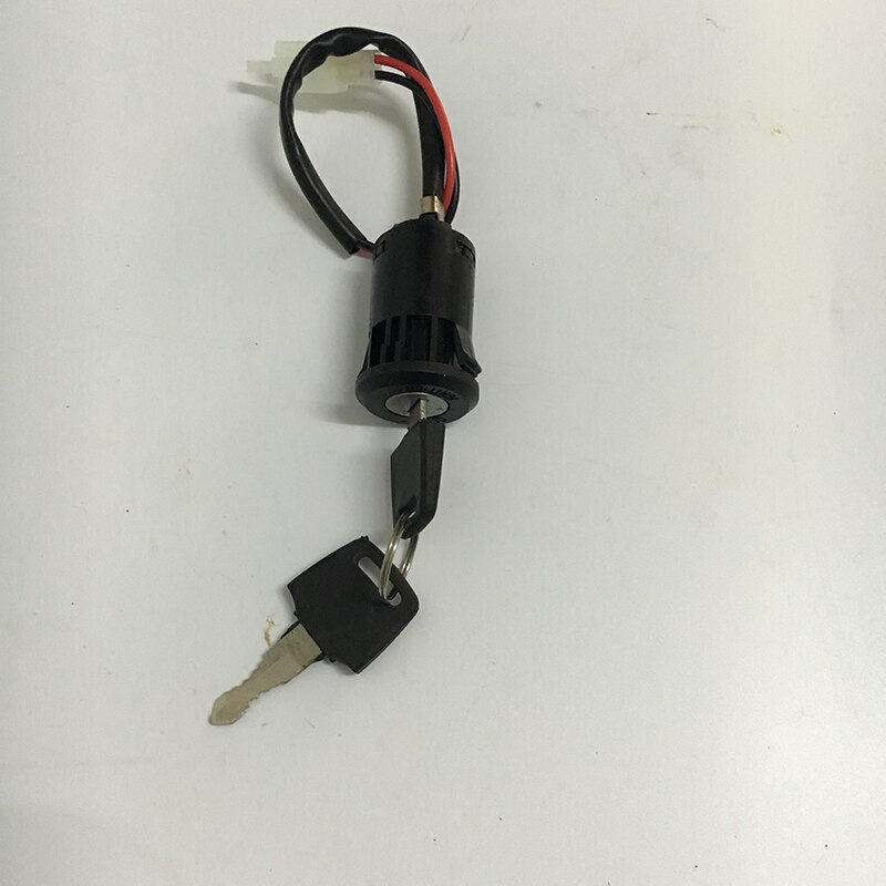 Contactslot Motorfiets Universal Motor Schakelaar Slot, Sleutelschakelaar Power Lock Voor Elektrische Scooter Motor Twee Bedrading Deel