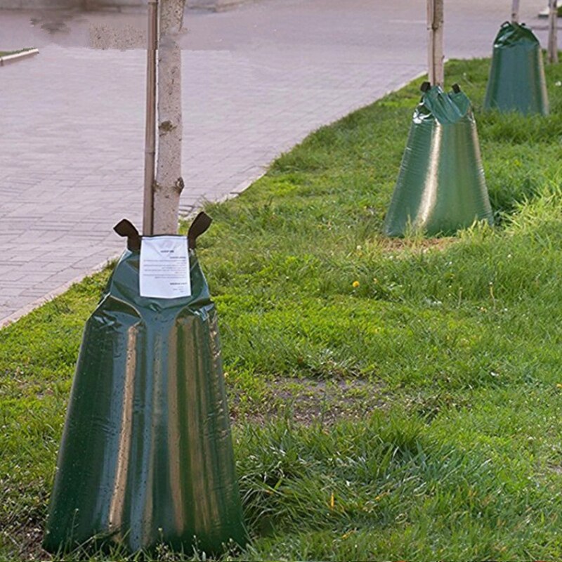 20/25 Gallon Tree Watering Bag Garden Plants Drip Irrigation Bags Slow Release Hanging Dripper Bag Reusable Agricultural Smart