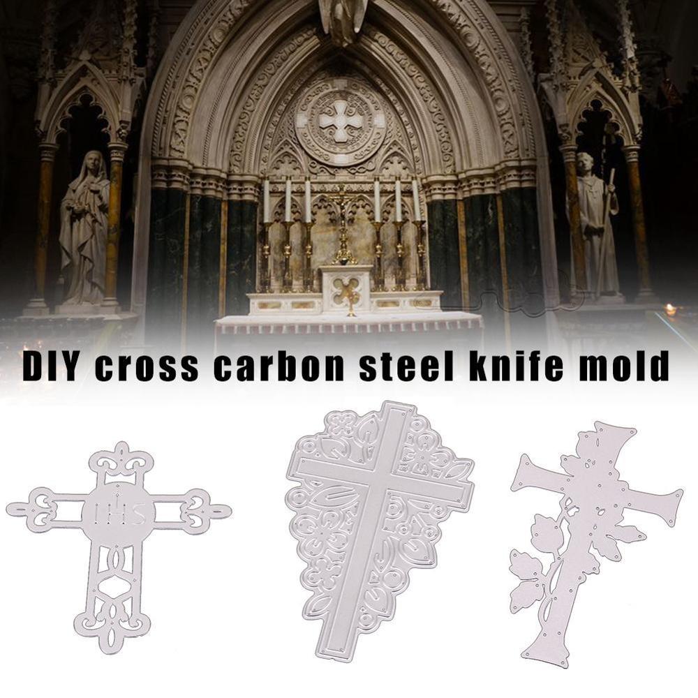 Crafts Metal Steel Cutting Die Cross Flower Square Cards Scrapbooking For DIY Dies Frame Paper/photo Stencil Embossing C7I6