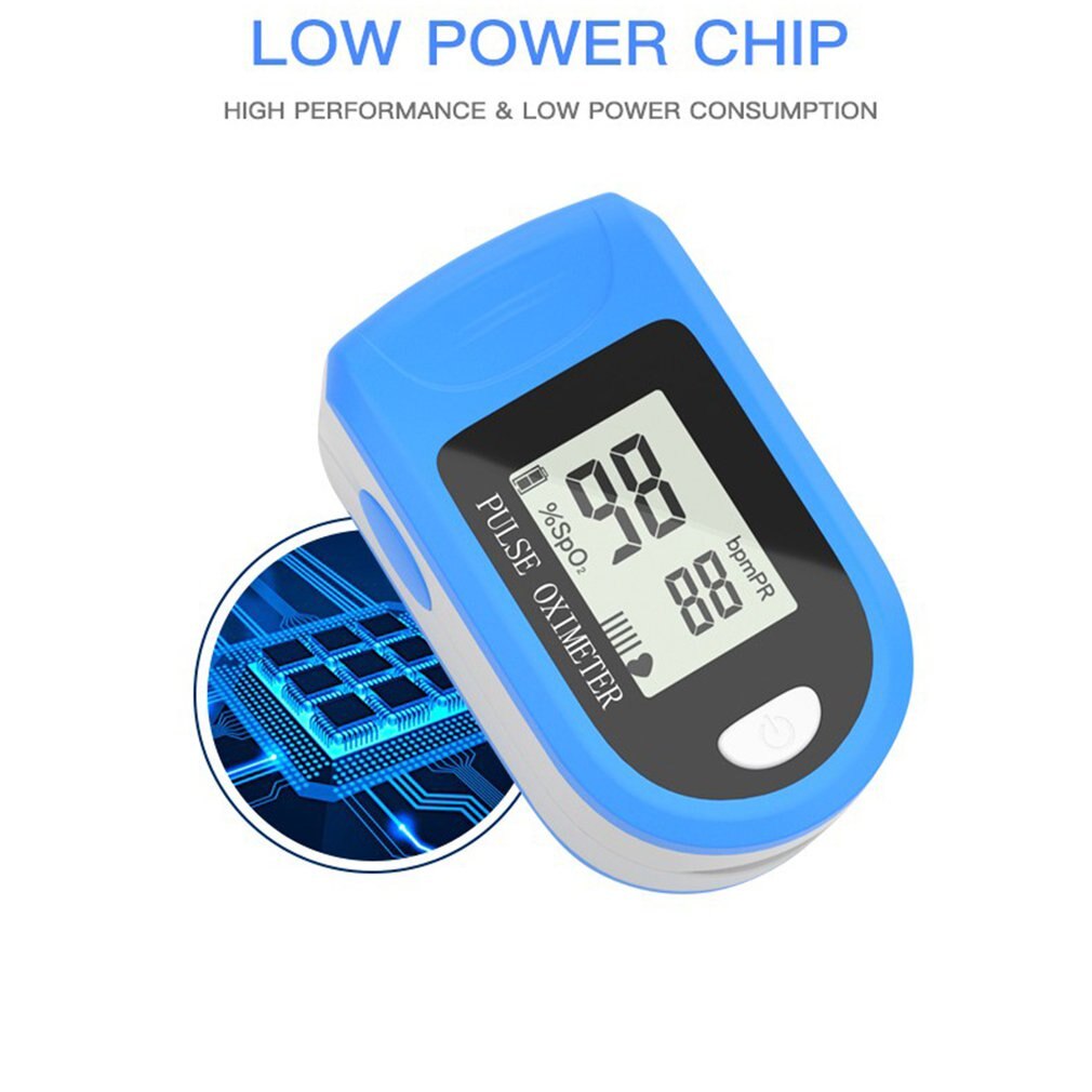Digital Finger Pulse Oximeter LED Blood Oxygen Heart Rate Health Diagnostic Monitor Tool Finger oximeter portable oximetro