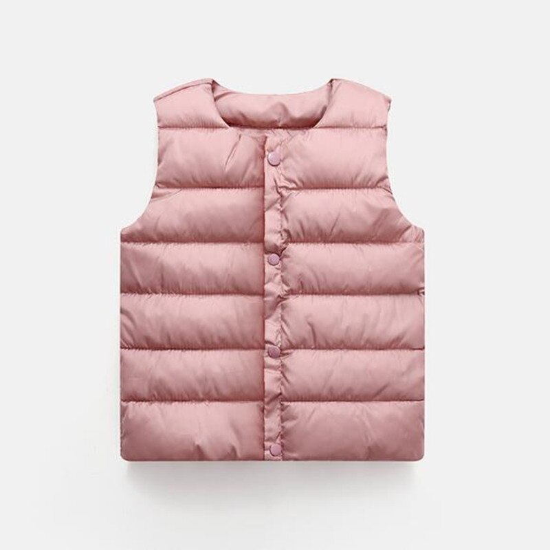 Enfants gilet veste sans manches vêtements pour enfants gilets pour garçons coton hiver automne enfant en bas âge fille gilet d'extérieur veste
