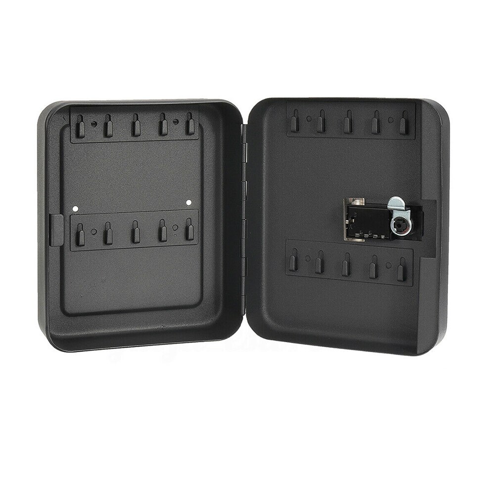 Storage Cabinet Indoor Outdoor Key Safe Box Password Combination Lock Resettable Code Lockable Home Car Security Wall Mounted