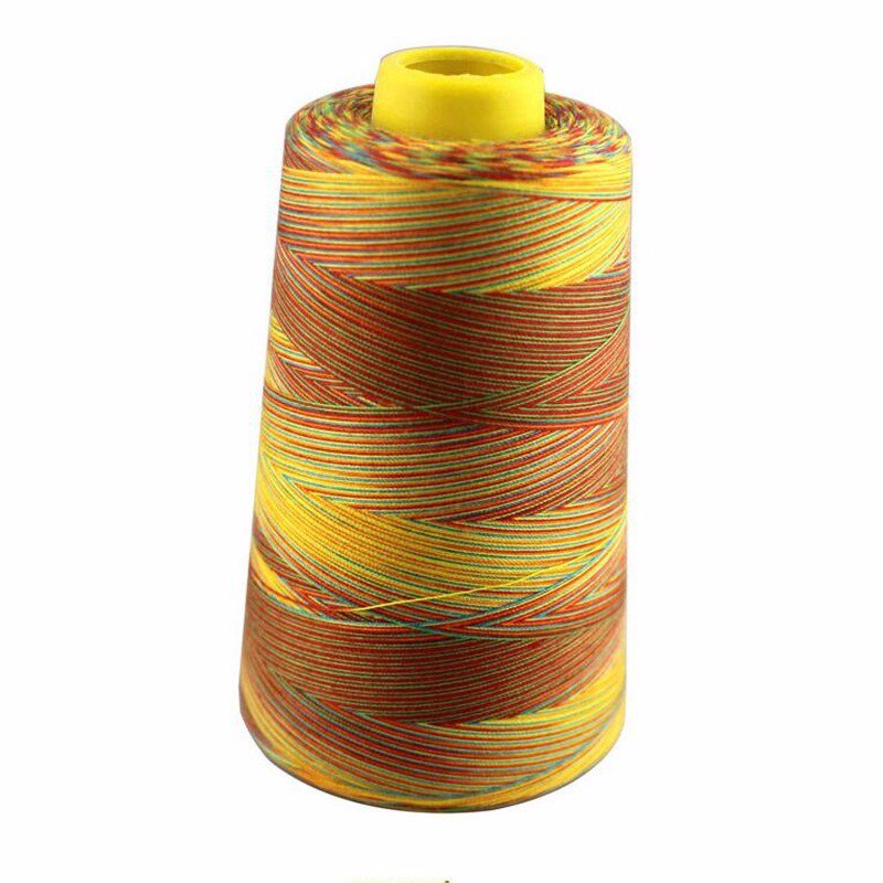 Prajna Rolle Regenbogen Nähen Themen Textil Garn Gewebt Stickerei Linie Nähen Zubehör Nähen Maschine Farbige Gewinde