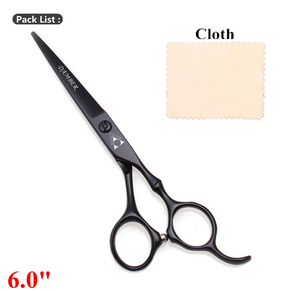 Tijeras profesionales de acero japonés para peluquería, Set de corte de cabello de , 6 440C, 5,5: 9030 hei ping 6.0