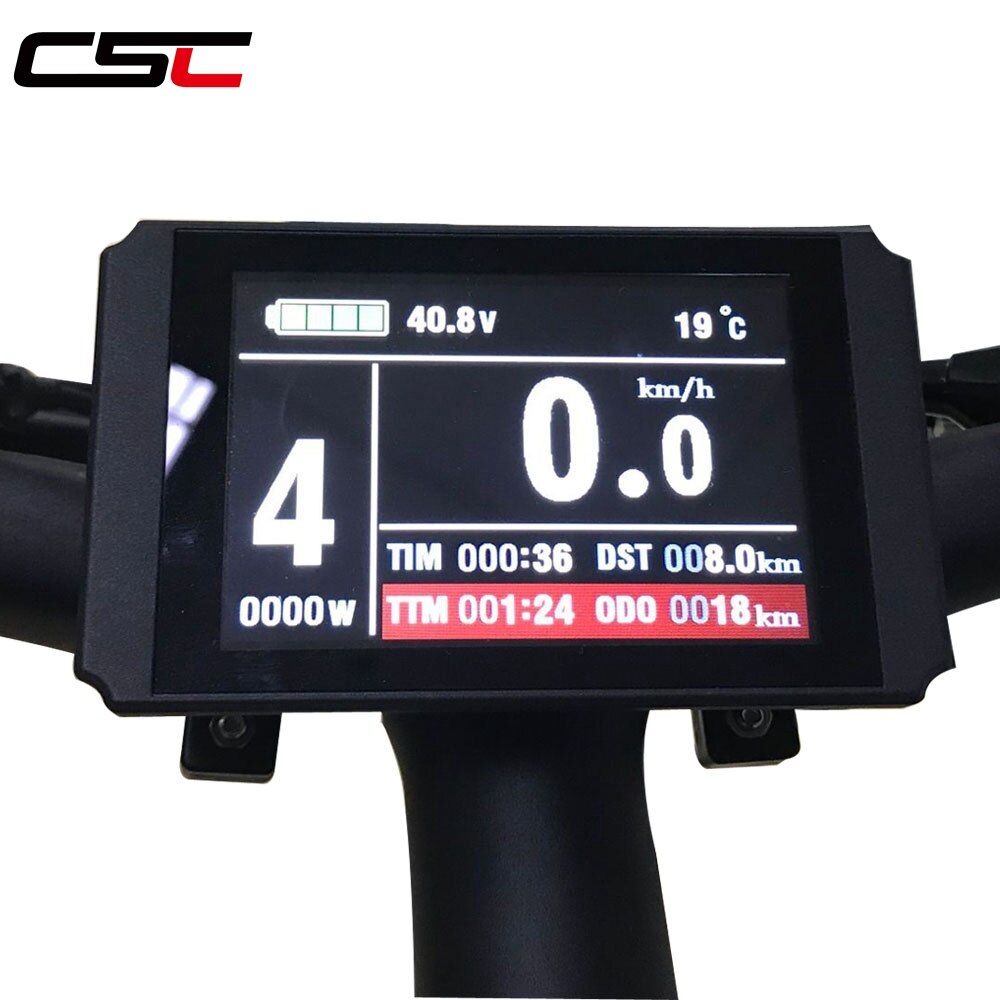 thumbnail image 2 of F3 E-Bike NFC LCD Display Color Animated Meter UART 24V 36v 48v 60v Electric Scooter Nfc Lcd Meter Speedometer Sm5pin 2 of 14