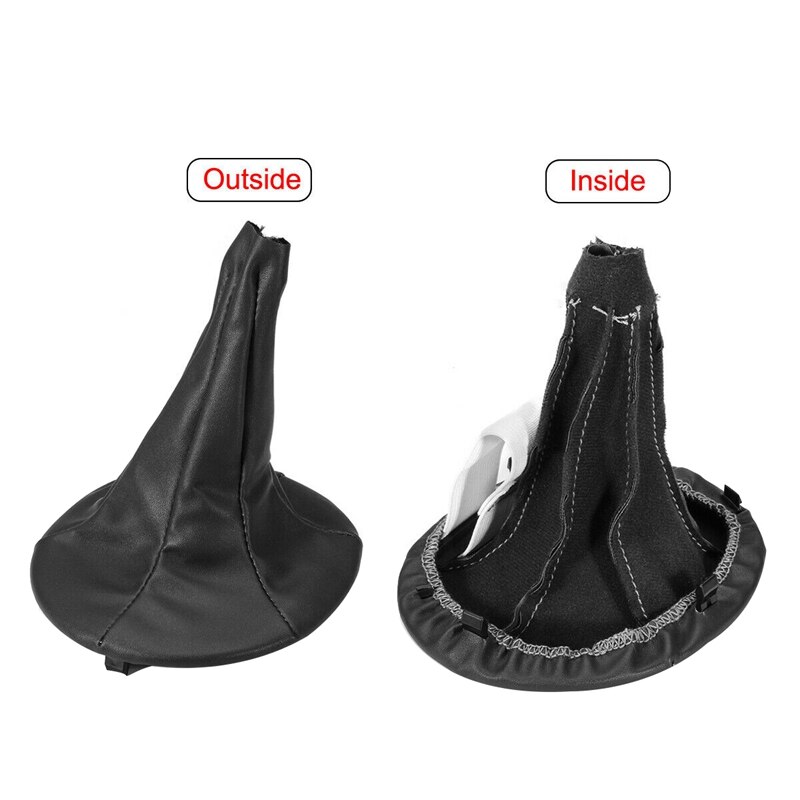 Gear Shift Knob Boot Gaiter Dust Cover for Fiat 500 500C Panda