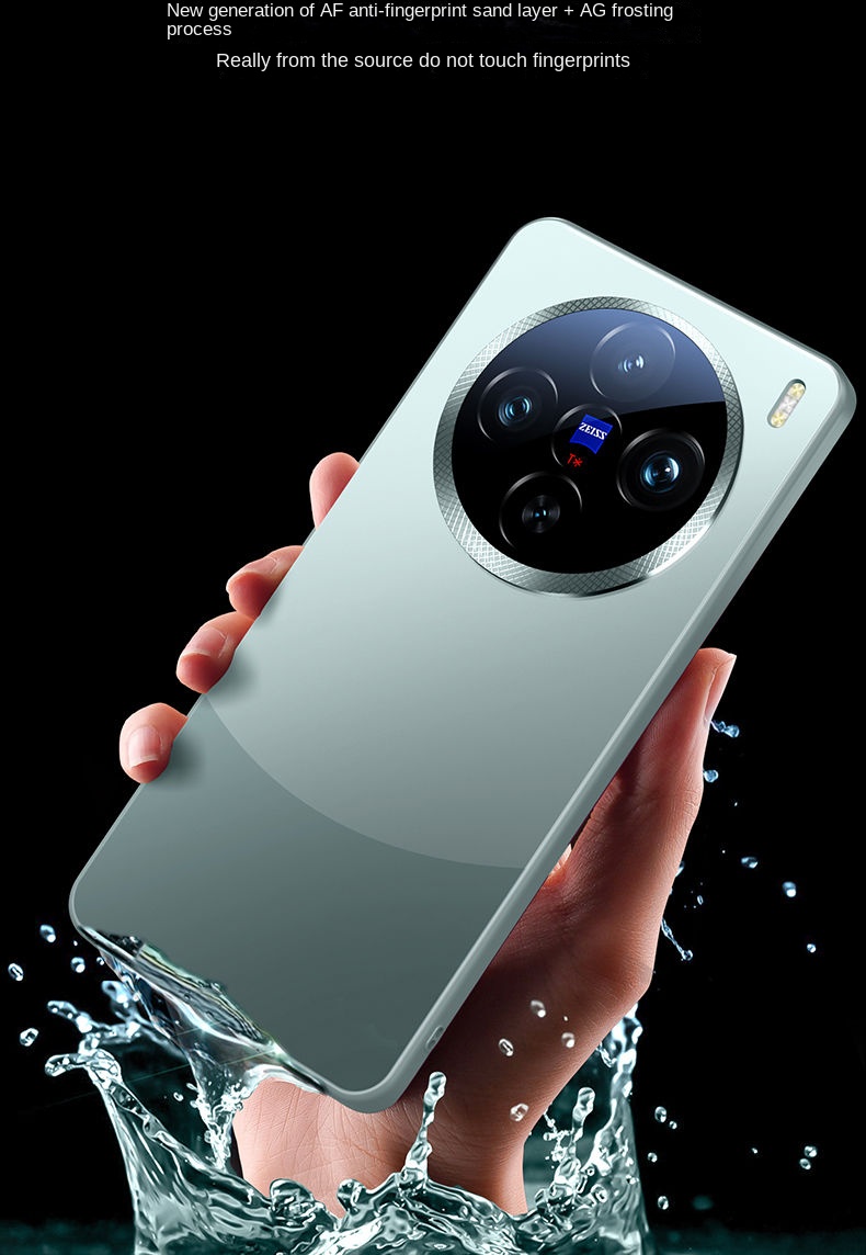 Voor VIVO X200 Ultra Case Luxe Hard Gehard glas Matte Lens Beschermende Cover Case Voor VIVO X200 Pro Mini X200S Shell