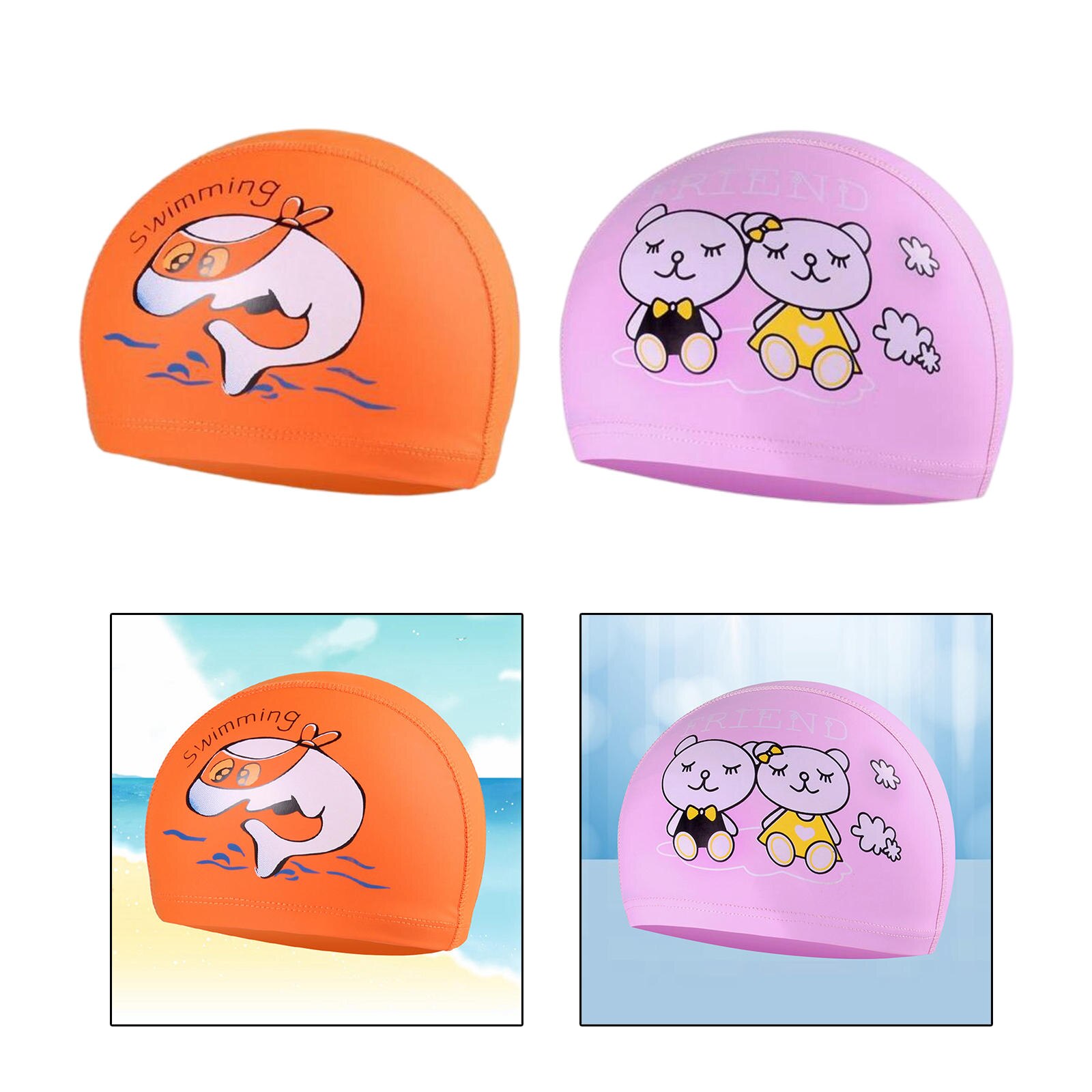 Lot De 2 Bouées Capybara Gonflables – Anneaux De Bain Pour Enfants, Piscine, Plage, Dès 3 Ans