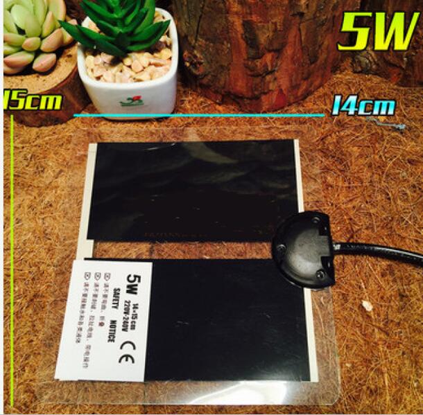 Ants Nest Heater Heat Mat Reptile Brooder Incubator Pet Heating Pad Brew EU Plug 7W 14W 20W 28W Temperature Control Keep Warm: 5W 15x14cm