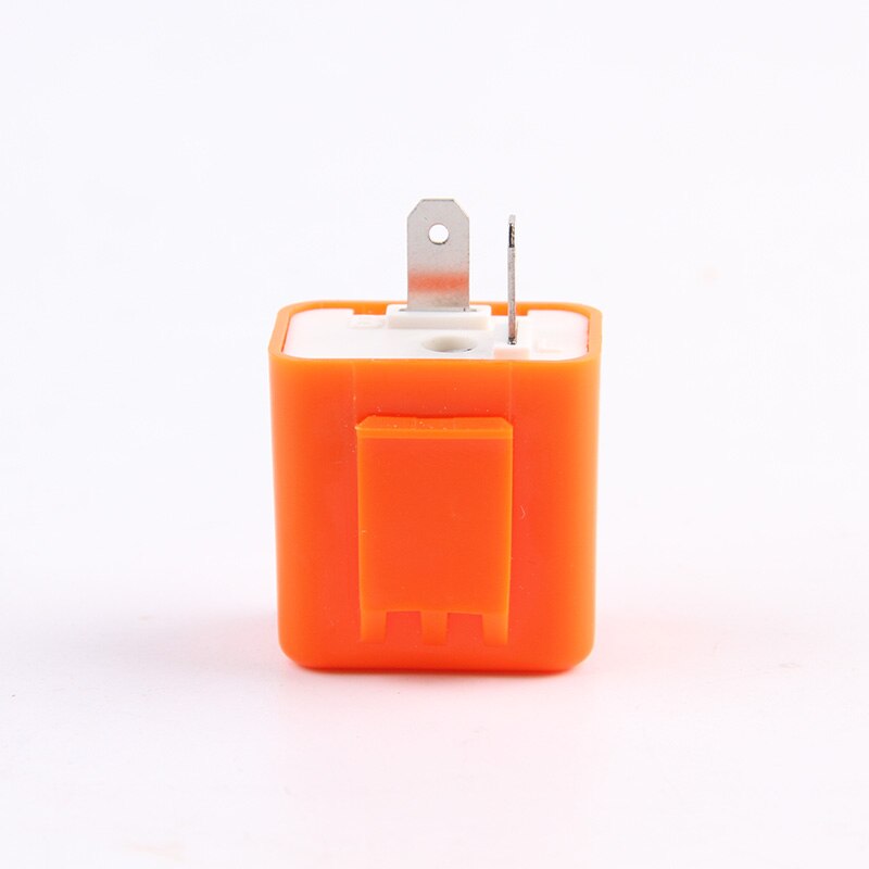 12V 2-Pin Speed Verstelbare Led Smd Flasher Relais Motorfiets Richtingaanwijzer Control Hyper Waterdichte Automatische Bescherming