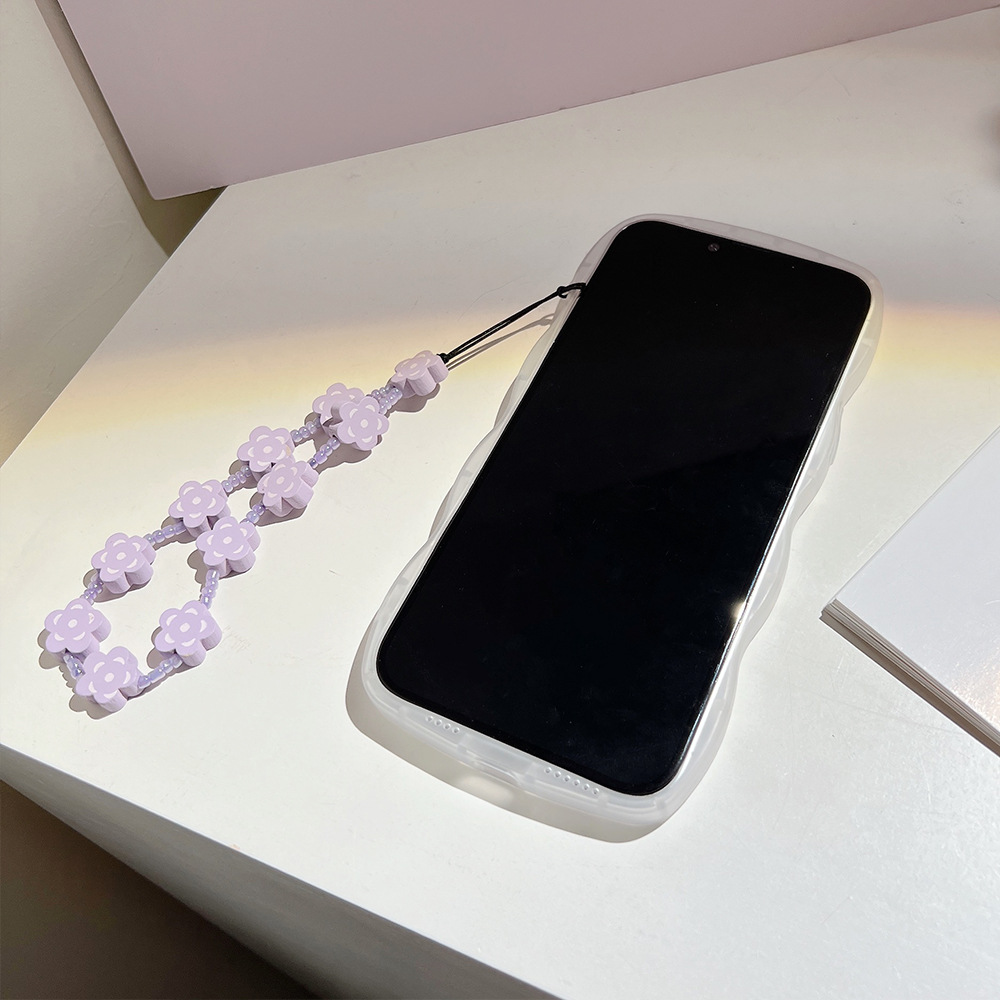 Romantic Oil Painting Flower Phone Case with Lanyard for iPhone 14 13 12 11 Pro Mini XS Max 8 7 Plus SE XR Shockproof Cover