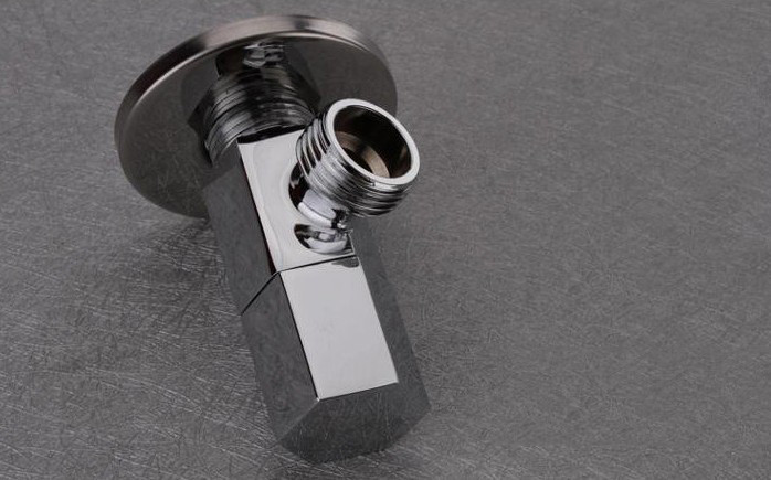 2 pieces Shut Off Valve Angled Valve G 1/2 inch Male Thread Flow Water Control Valves 11-050