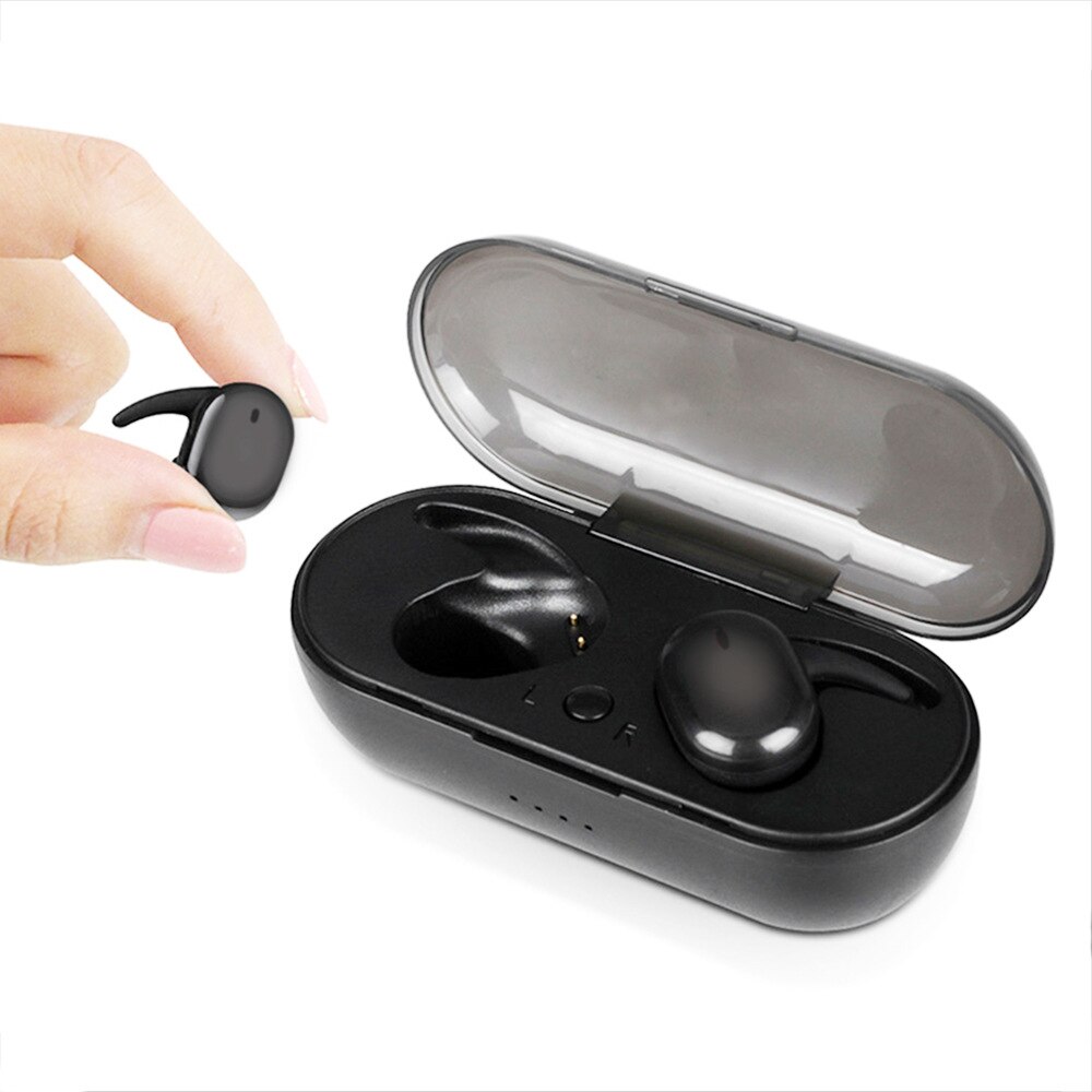 Bluetooth Oortelefoon V5.0 Tws Touch Control Stereo Draadloze Hoofdtelefoon Mini Headset