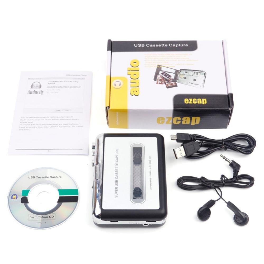 Usb Cassette Capture Usb Cassette Player USB Tape Drive USB Recorder Without Battery
