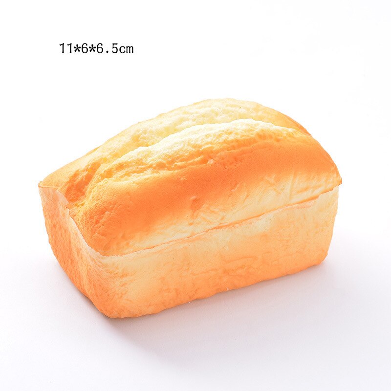 Squishy Food kreatywne imitujące chleb tosty pączki powolne rośnie wycisnąć zabawki antystresowe parodia Tease ludzie dekoracja stołu: 17