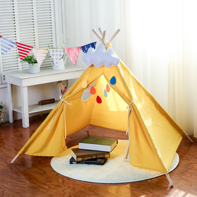 Kinderen Tent Indian Indoor Speelhuis Prinses Baby Photo Props Wigwam Voor Kinderen Speelgoed Teepee Thuis Tipi: 3