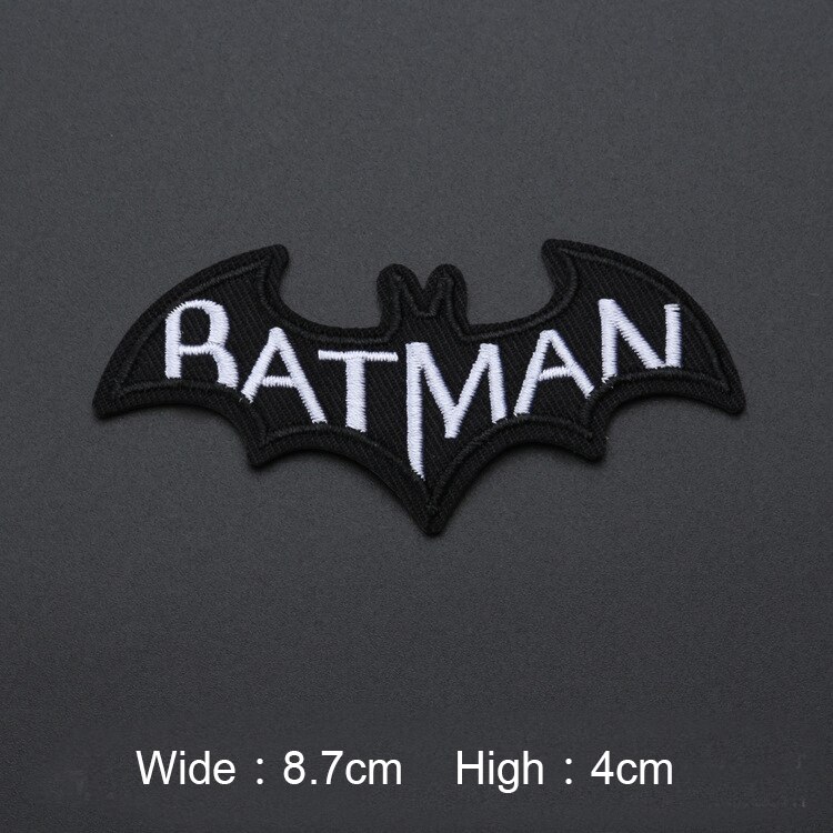 Computer embroidery black and white patch patch clothing accessories badge computer embroidery patch cloth: 4