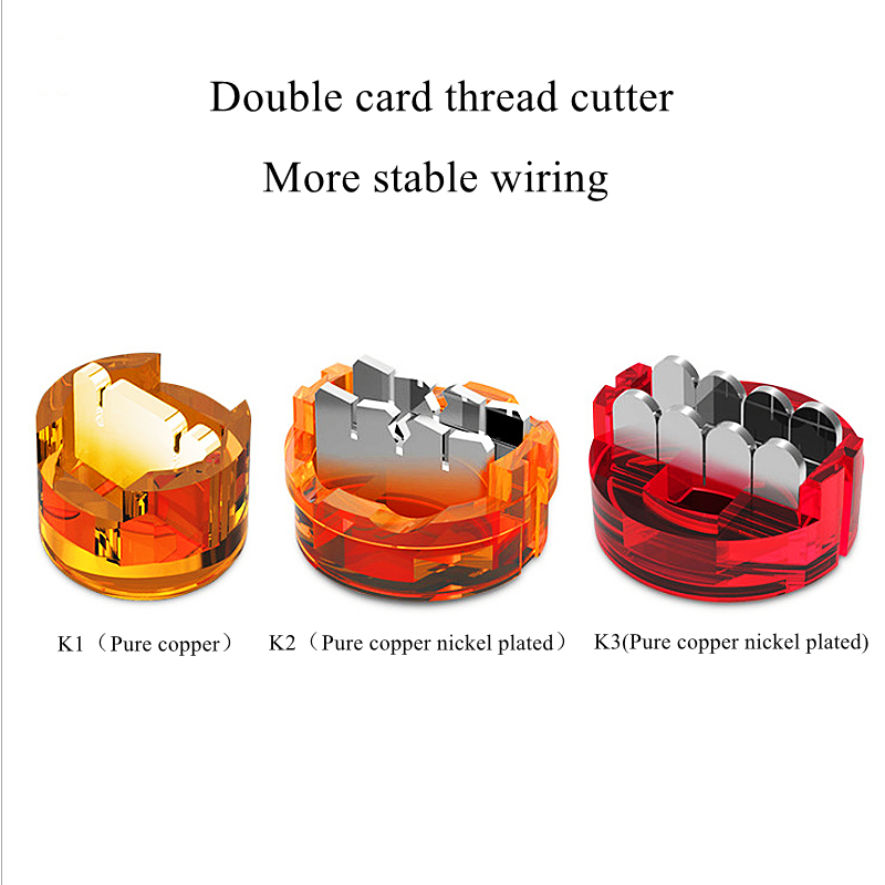 Htoc Netwerk Kabel Terminals Waterdicht Gel Gevulde Clear Knop Telefoon Wire Connectors UY2 Butt Splice Connector K1 K2 K3