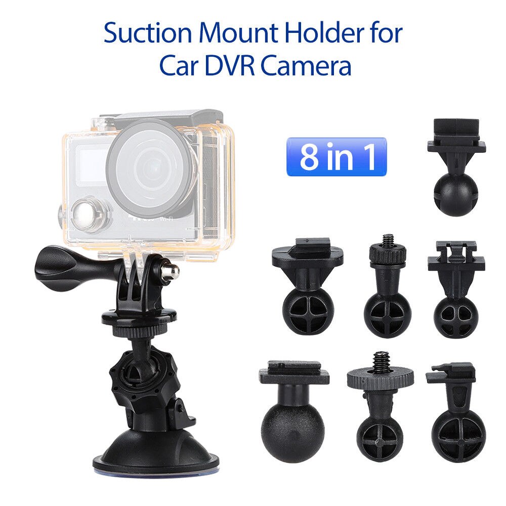 Bluskysea Car Dash Camera Mount Holder Bracket Suction Cup 360degree For G1W G1W-C/CB LS300W GT550S G1WH SJ5000x/4000/7 Git2P YI