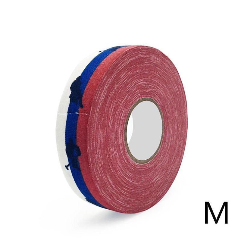 1 Roll Multifunctionele Anti-Slip Tape Ijshockey Badminton Handvat Fiets Grip Stuur Anti-Slip Polyester Sticky Ijs hockey Tape