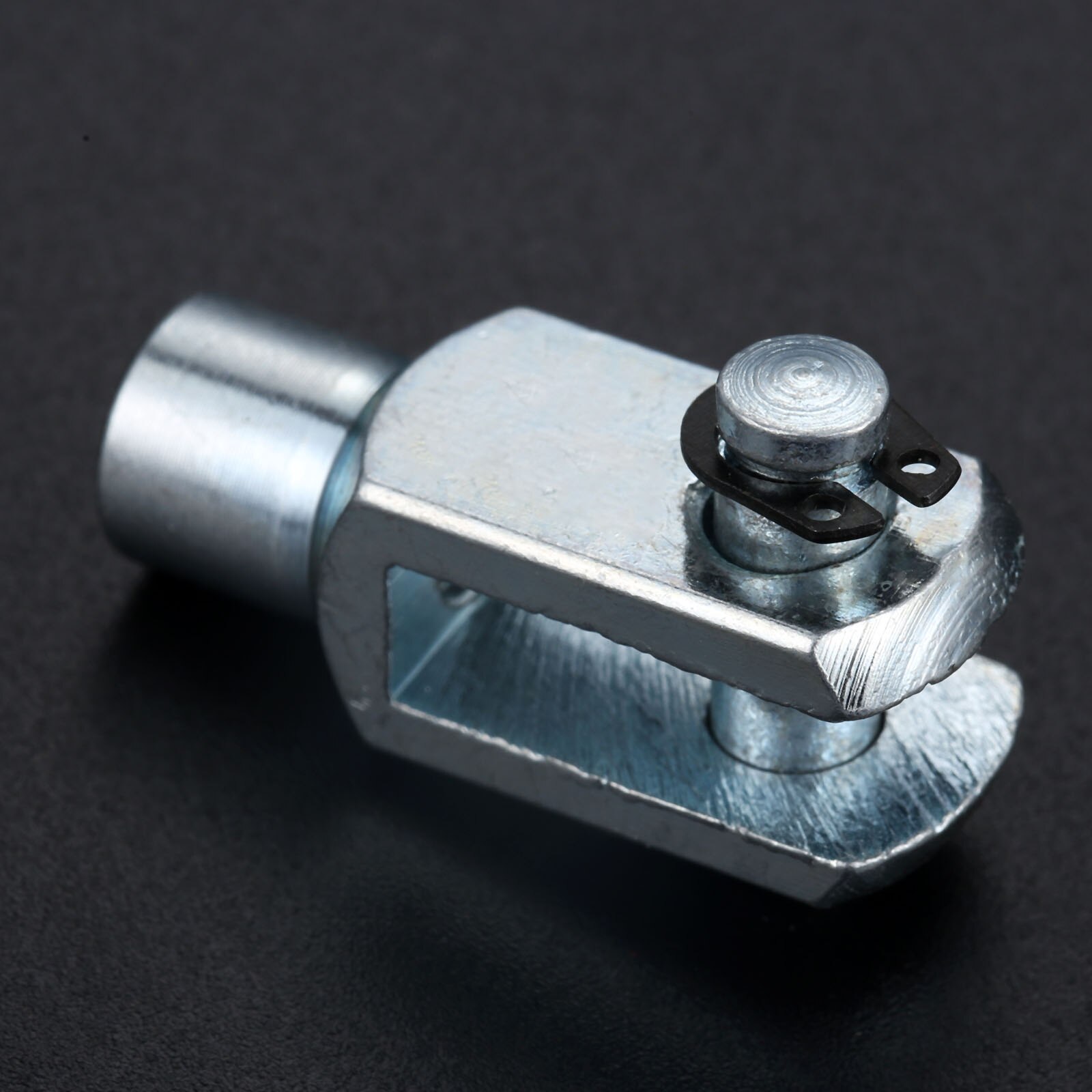Metal Y-16 M6*1 Thread Air Pneumatic Cylinder Rod Piston Clevis Y Joint for 16mm Bore Air Cylinder Mechanical Hardware