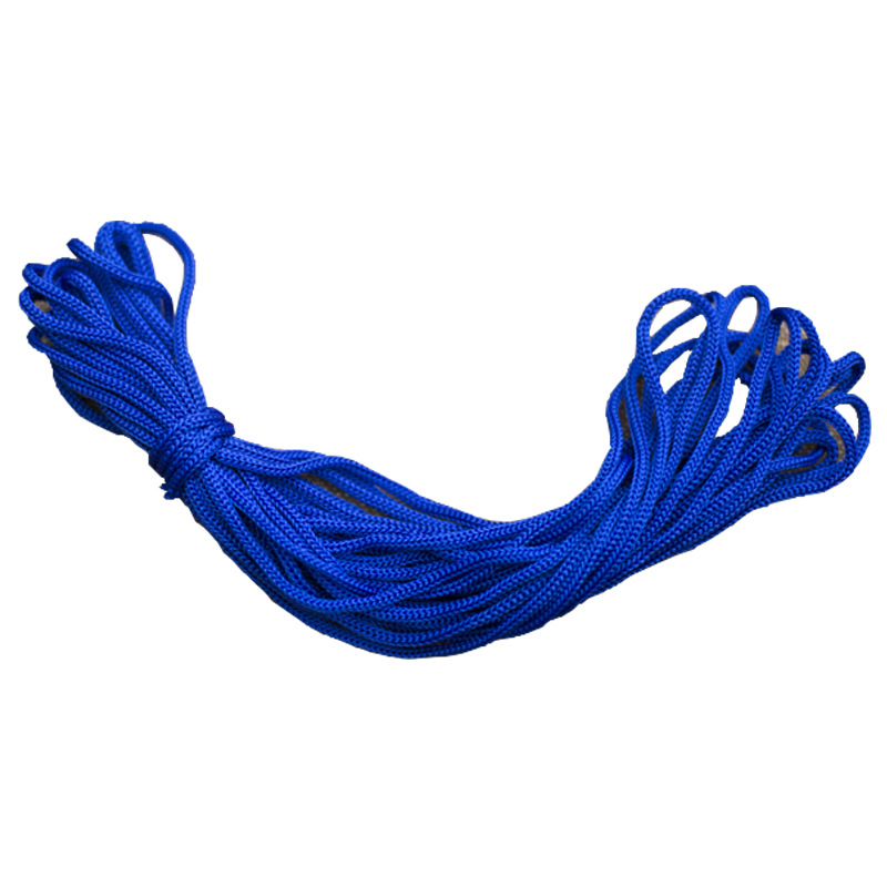 10meters 5mm nylon Rope Cords Craft Decorative Twisted Thread DIY handmade Accessories home Decoration Cord: blue