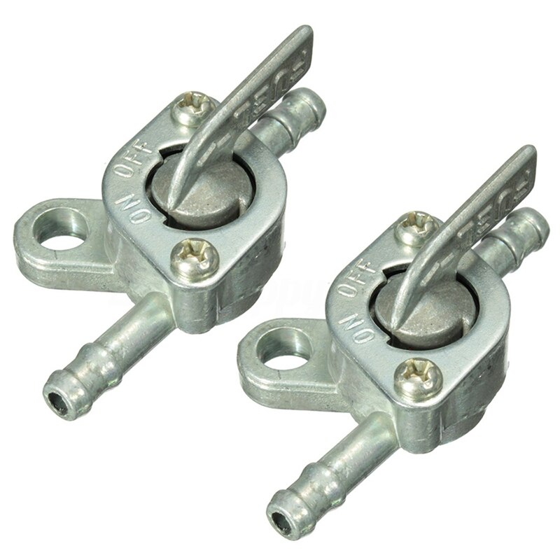 20 Pcs Zwarte Fiets Chain Master Aansluiten Link & 2Pcs Inline Pit Crossmotor Benzine Brandstof Tap Op uit Schakelaar