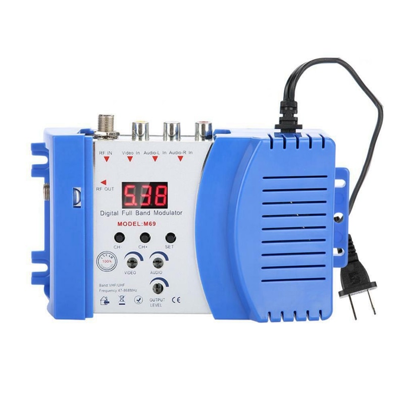 Numérique Vhf Uhf Rf Modulateur Av Rf Avto Tv Convertisseur Adaptateur