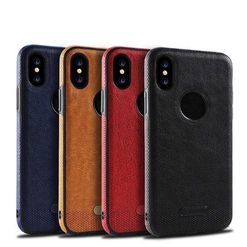 OEM Shockproof Leather Cover Gsm Case Voor iPhone X 8 7 6 6S Plus