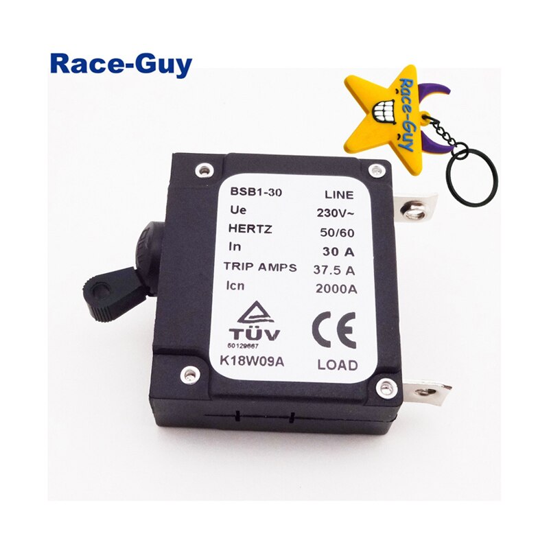 230V 15A/20A/23A/30A In Circuit Breaker 18.8A/25A/28.8A/ 37.5A Trip Amps BSB1-30 2000A 50/60 HERTZ Chinese Generator: 230V-30A-37.5A