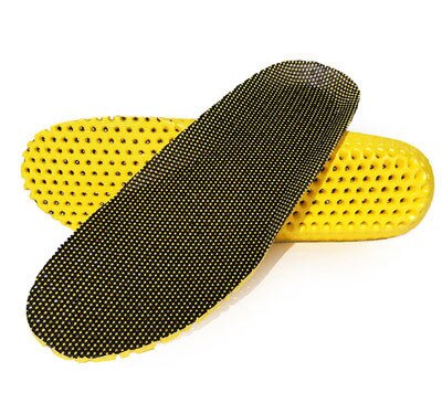 Shoe Insoles Arch Supports Plantar Fasciitis Feet Insoles Sports Orthotics Inserts Orthopedic Pad Insoles Comfort Breathable Pad: Black / L46-48