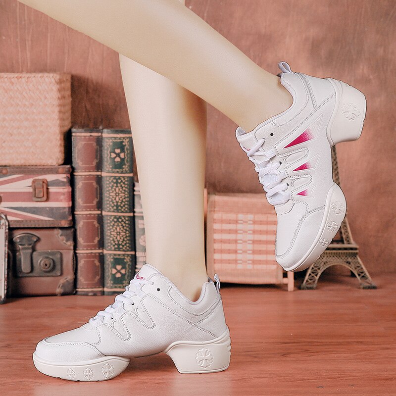 Jazz Shoes Men Women Dance Sneakers Hip Hop Modern Dancing Shoes Outdoor Ladies Man Square Dance Sports Shoe Female