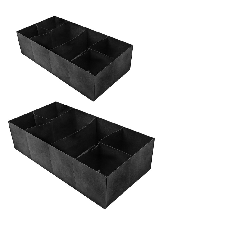 Planting Bag Garden Beds Vegetable Planters Rectangle Growing Packets Reusable Black 30cm High For Vegetables Flowers Felt Bags